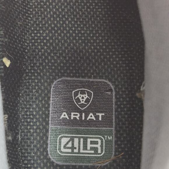 Ariat Scout Paddock Boots Womens 8 B Black Leather Outdoor Equestrian Gorpcore - Picture 11 of 12